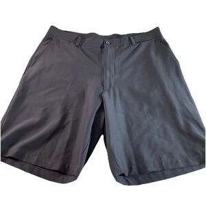 Bolle Golf Tech‎ Shorts Mens 36 Black Excellent Performance Flat Front Athletic